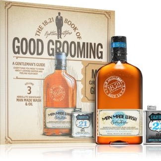 18.21 Man MadeBook of Good Grooming Volume 3 confezione regalo per uomo Absolute Mahogany