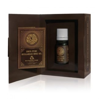 100% Pure original Bulgarian Rose oil (otto) 5 gr glass bottle in paper box